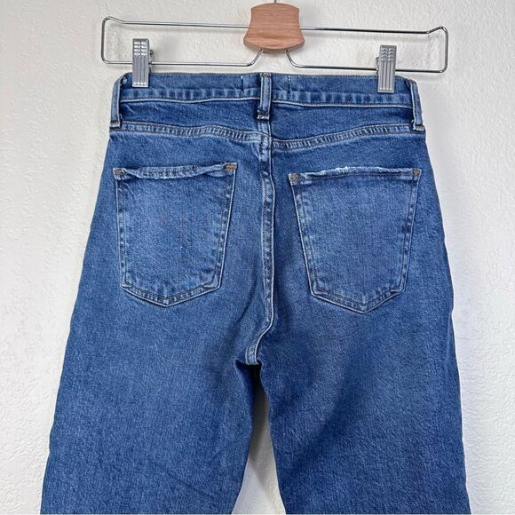 Agolde Toni Slim Distressed Ankle Jeans Size 24 - Picture 10 of 11